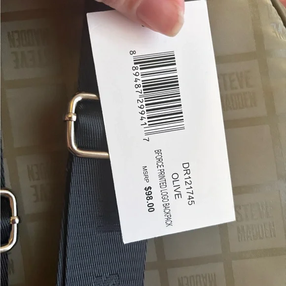 Steve Madden Dark green Backpack NWT! 2fer - Picture 6 of 10